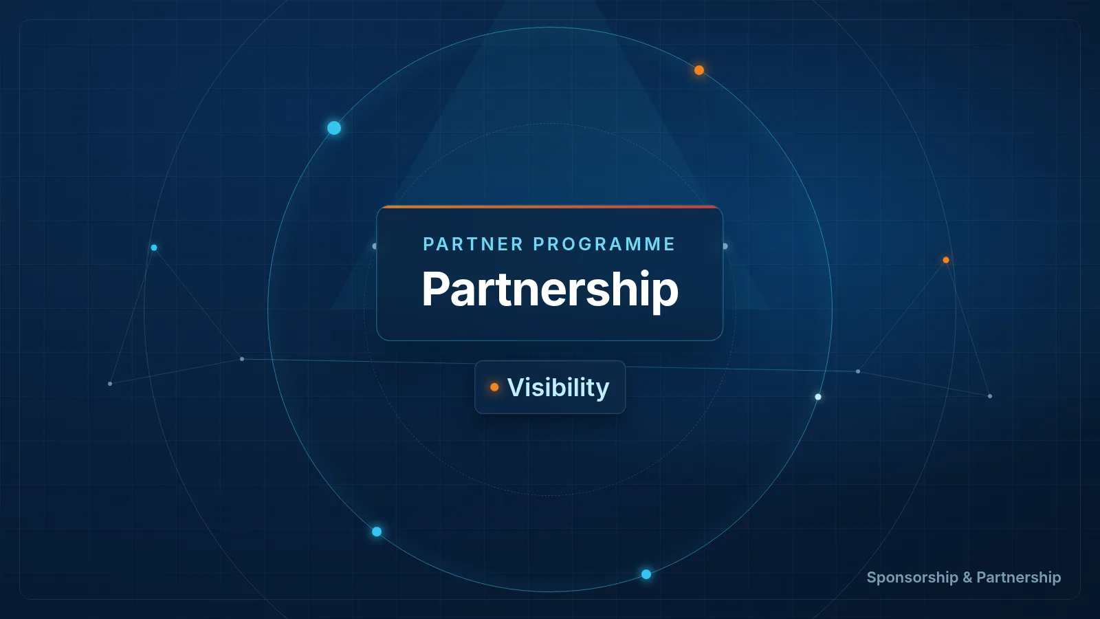 Sponsorship and partnership visual showing professional visibility and energy-sector cooperation